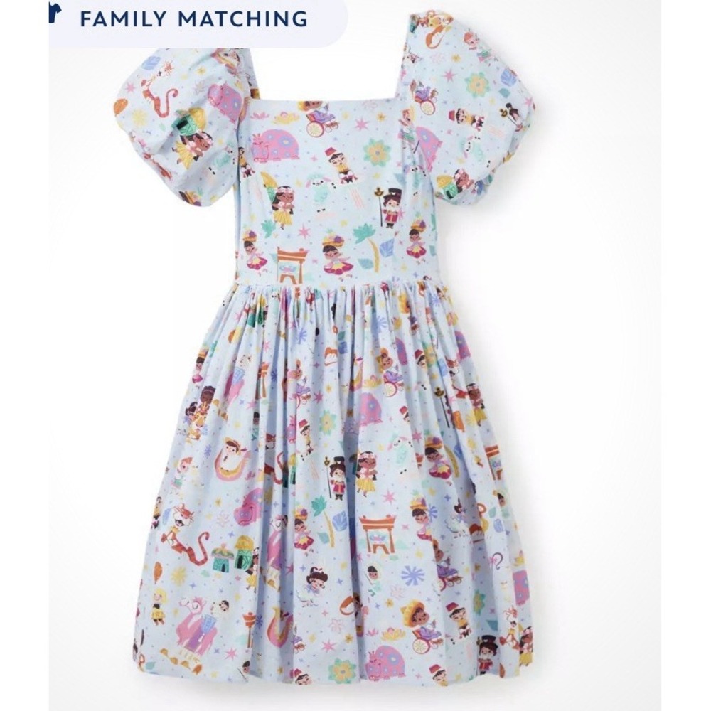 Disney Parks The Dress Shop it's a small world Dress for Women 1XL AOP NEW HTF